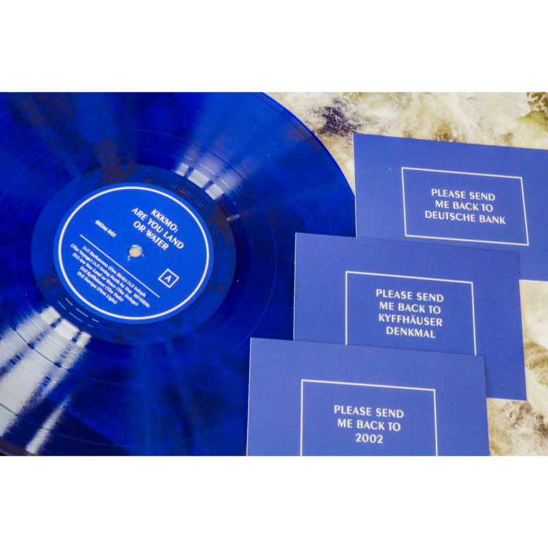 Kitchie Kitchie Ki Me O - Are You Land Or Water Vinyl Gatefold LP  |  blue