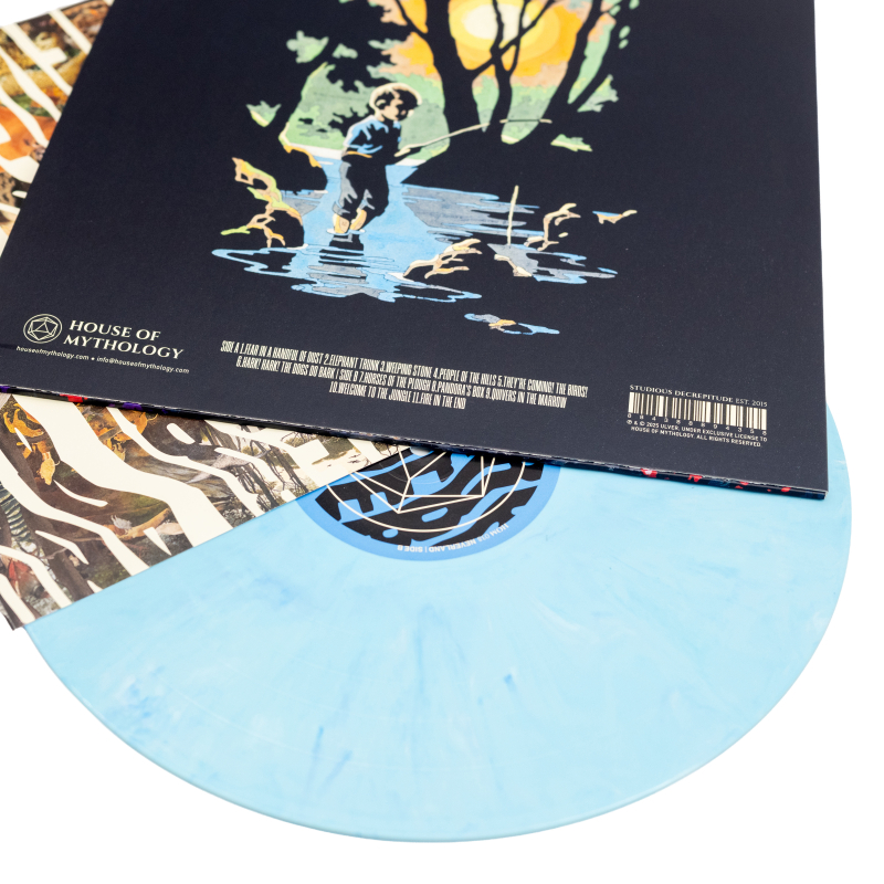 Ulver - Neverland Vinyl LP  |  White/Blue Marble